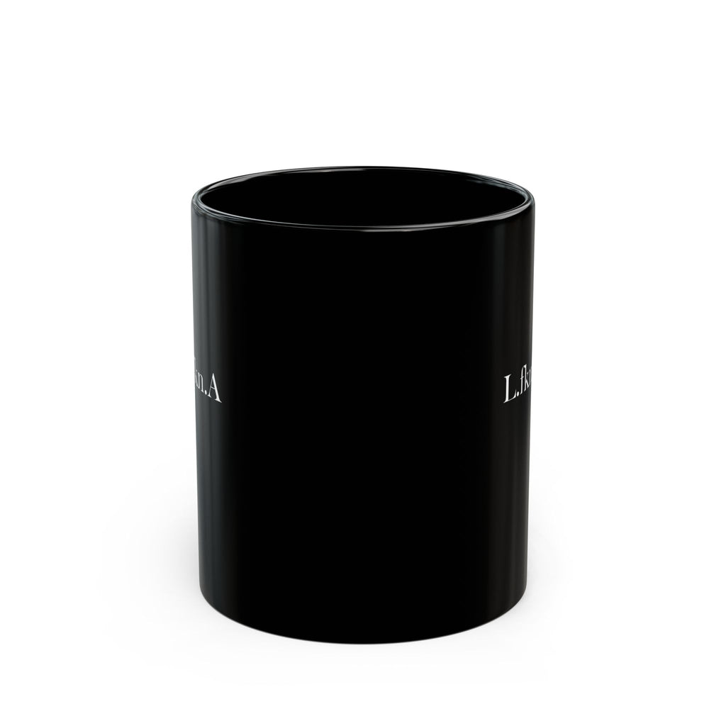 L.fkn.A Coffee Mug (Black)