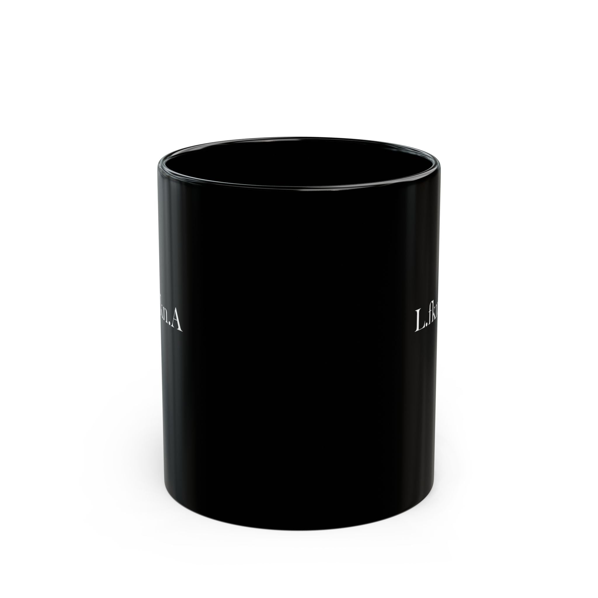 L.fkn.A Coffee Mug (Black)