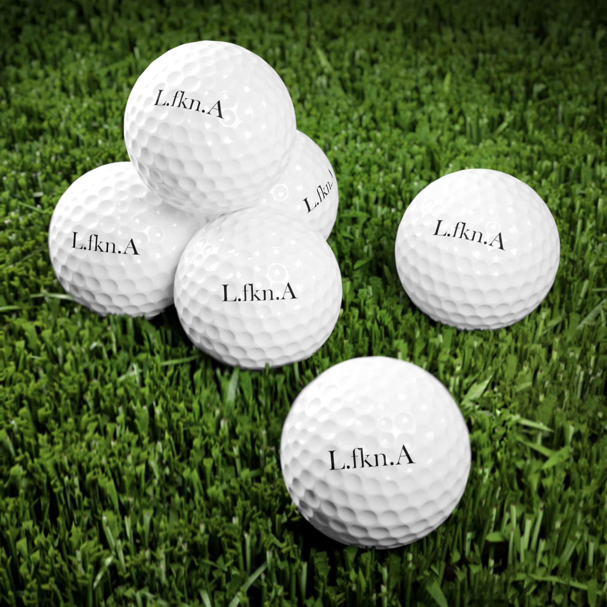 L.fkn.A Golf Balls (6pcs)