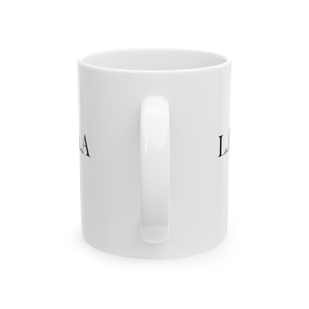 L.fkn.A Ceramic Mug (White)