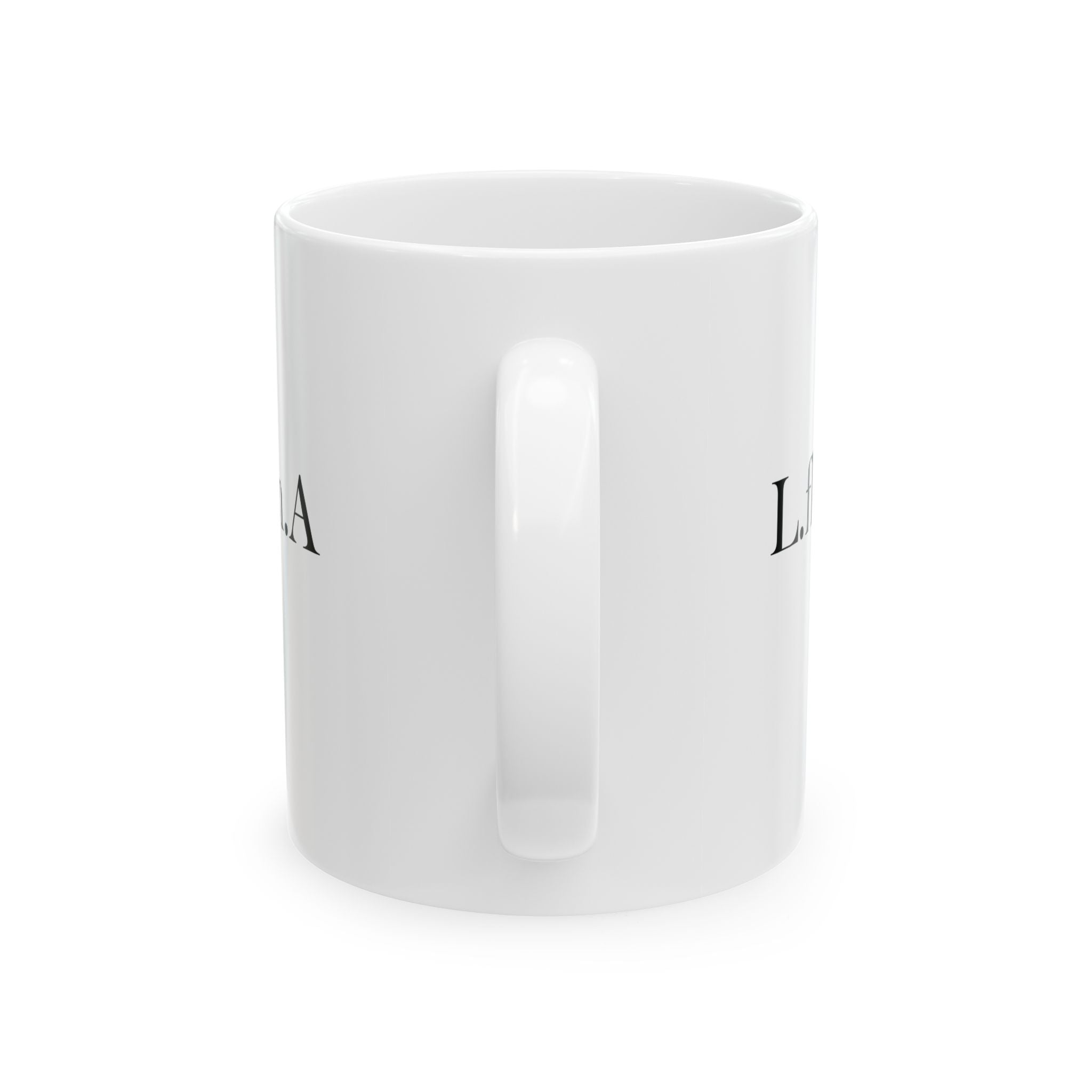 L.fkn.A Ceramic Mug (White)