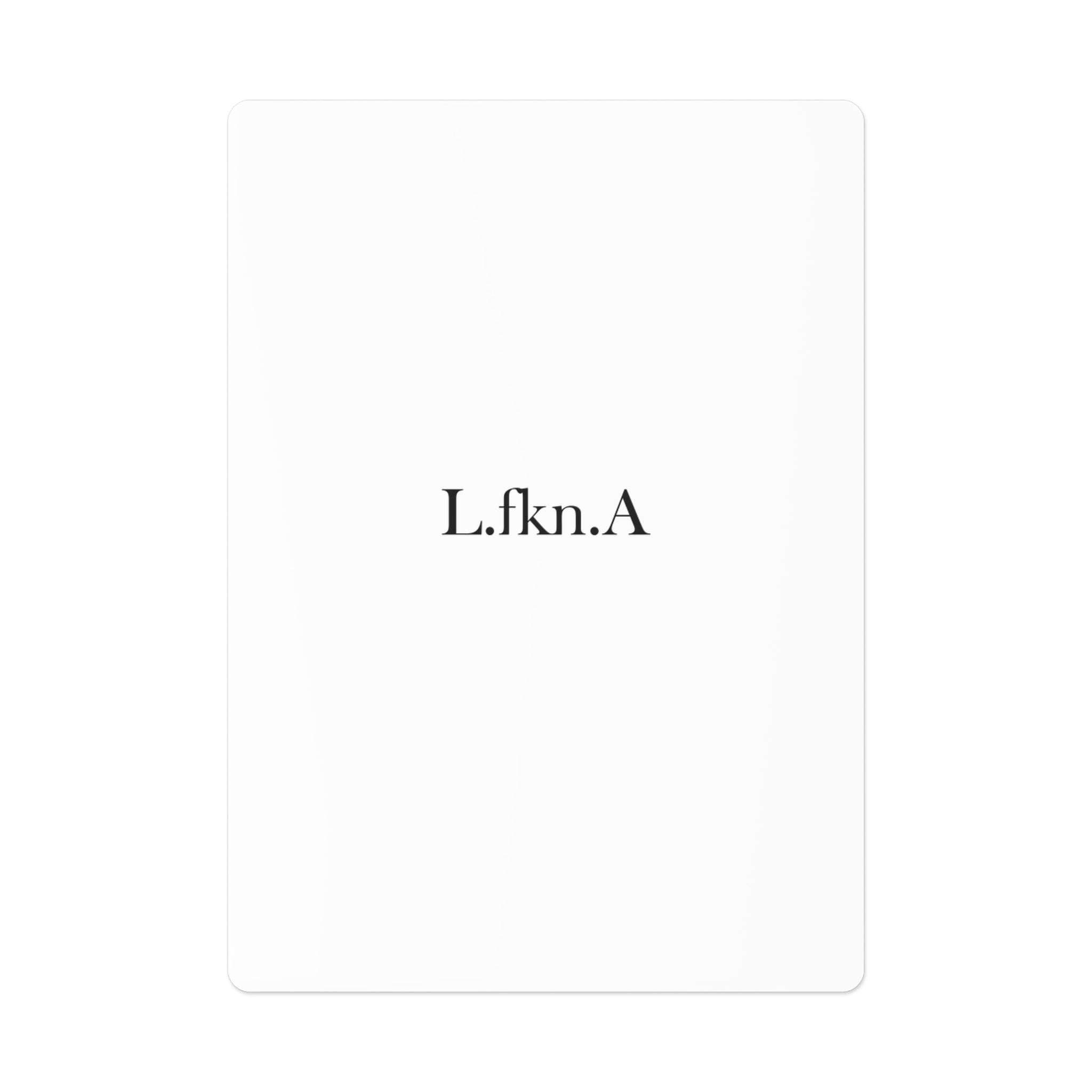 L.fkn.A Poker Cards